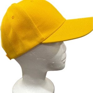 NEW cotton bright yellow baseball cap
One size fits all